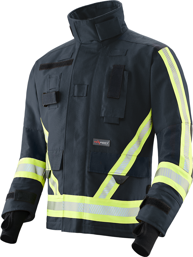 Gasilska zaščitna jakna TEXPORT®, FIRE BLAZE, Basic plus, (Nomex® NXT, PBI® NEO®)