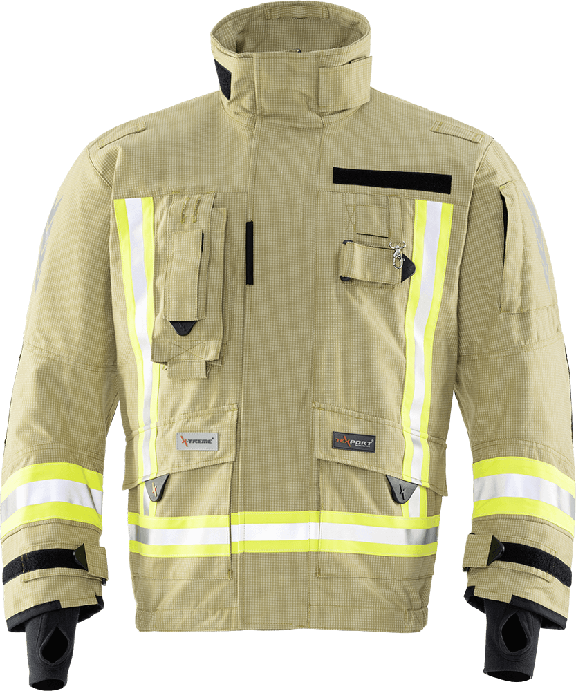 Gasilska zaščitna jakna TEXPORT® FIRE STRETCH (IB-TEX, PBI)
