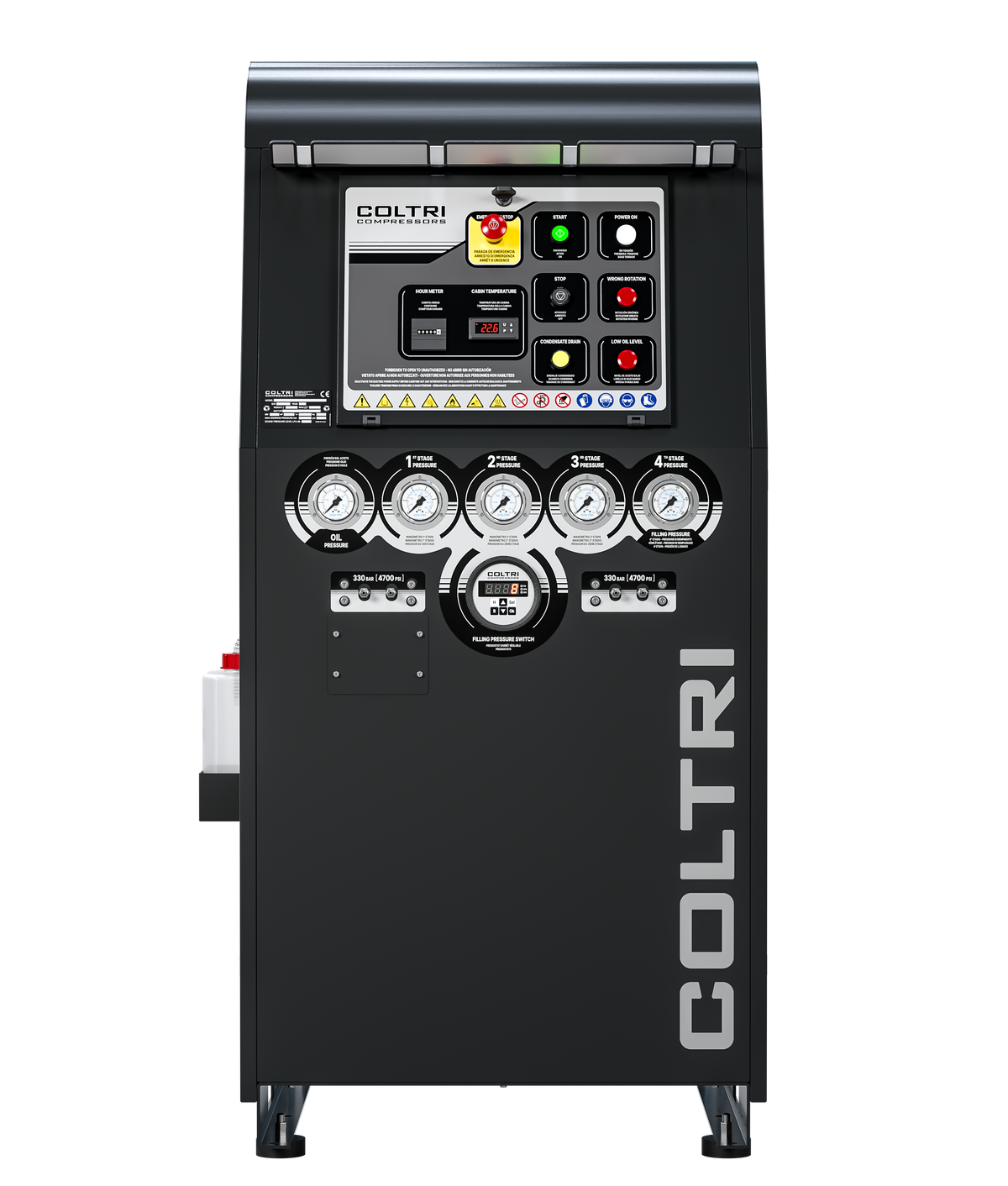 COLTRI kompresor FIREFIGHTING SILENT 450 HD ET