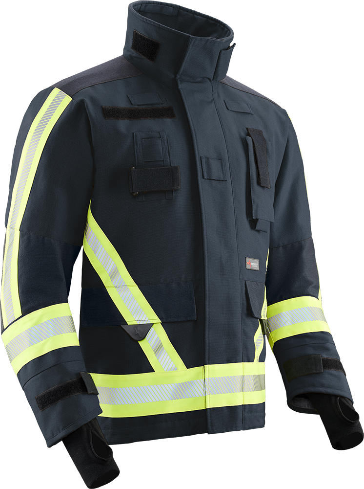 Gasilska zaščitna jakna TEXPORT®,  FIRE BLAZE, Basic plus, (Nomex® NXT, PBI® NEO®)