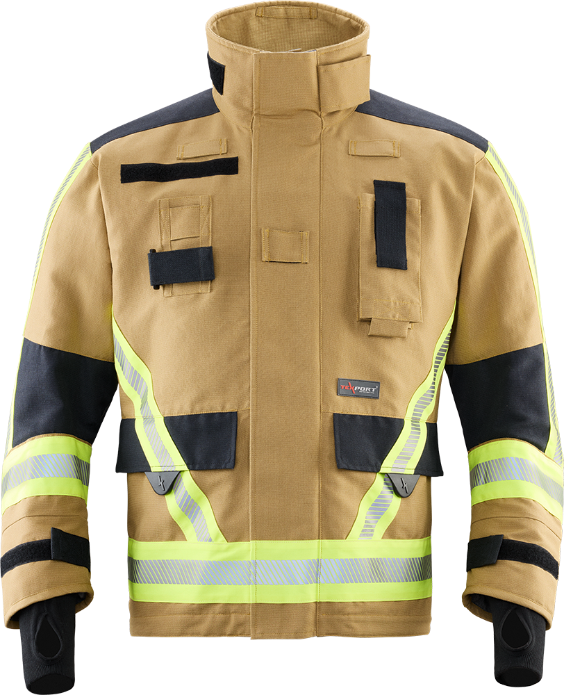 Gasilska zaščitna jakna TEXPORT®,  FIRE BLAZE, Basic plus, (Nomex® NXT, PBI® NEO®)