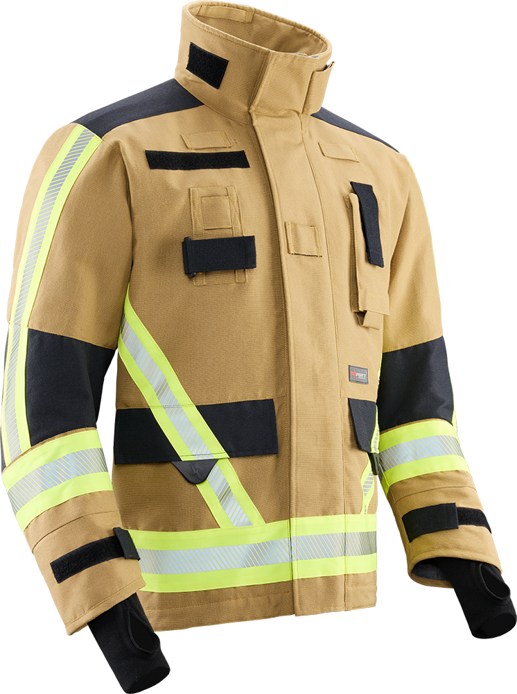 Gasilska zaščitna jakna TEXPORT®,  FIRE BLAZE, Basic plus, (Nomex® NXT, PBI® NEO®)