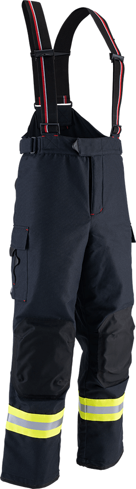 Gasilske zaščitne hlače TEXPORT® FIRE BASIC RED LINE