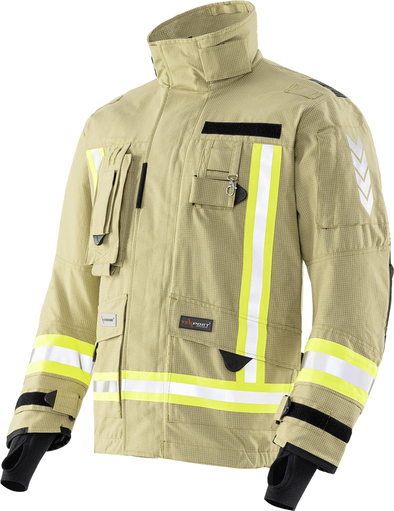 Gasilska zaščitna jakna TEXPORT® FIRE STRETCH (IB-TEX, PBI)