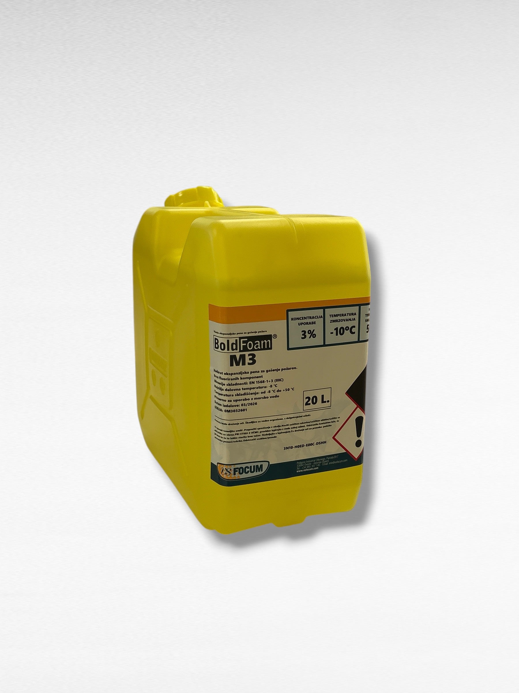 Penilo BOLDFOAM M3, 20L DIN kanister, brez PFAS