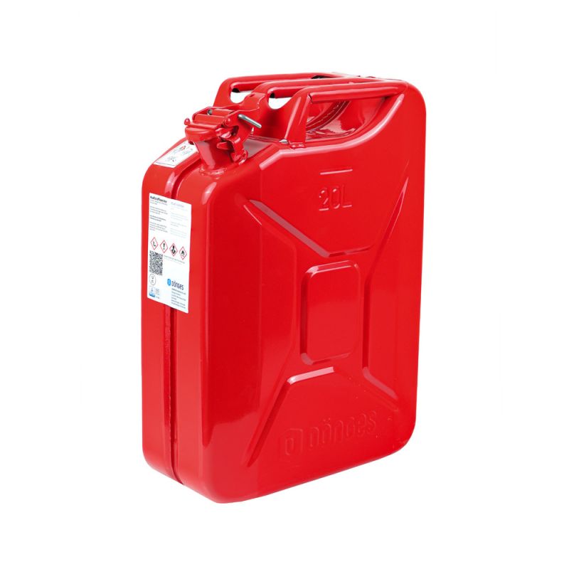 Posoda za gorivo, metal, 20 L rdeča