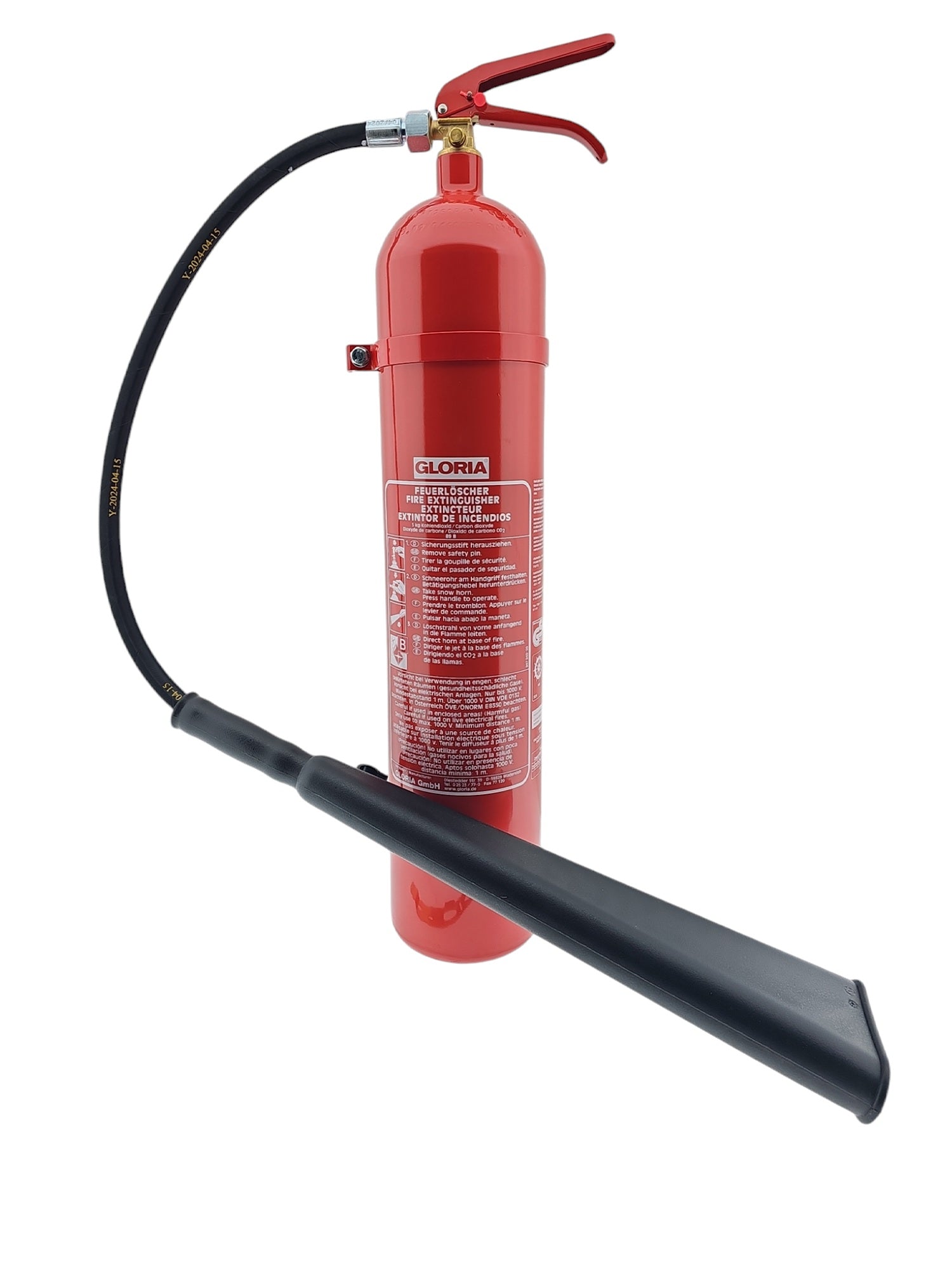 Gasilnik na CO2 5kg GLORIA