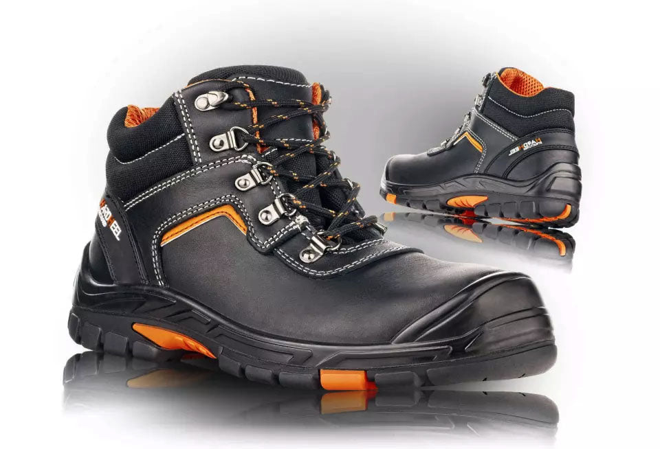 Zaščitni čevlji HALIFAX črno-oranžni