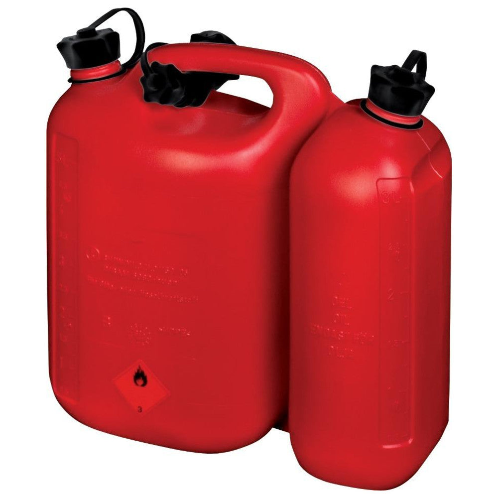Kombinirana posoda ECO 5,5l/3l-rdeča PVC
