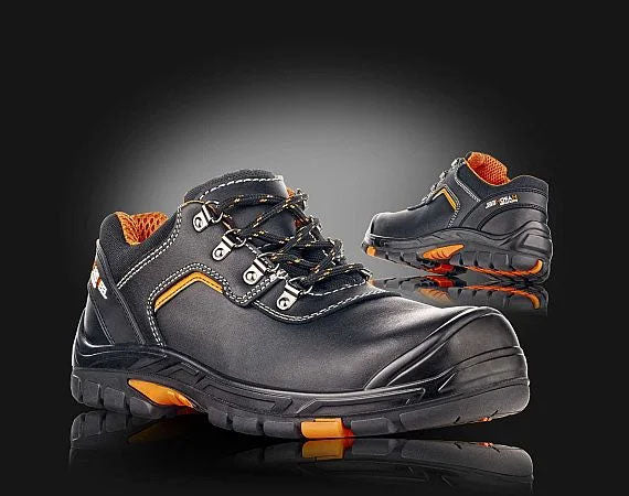 Zaščitni čevlji MISSOURI nizki črno-oranžni