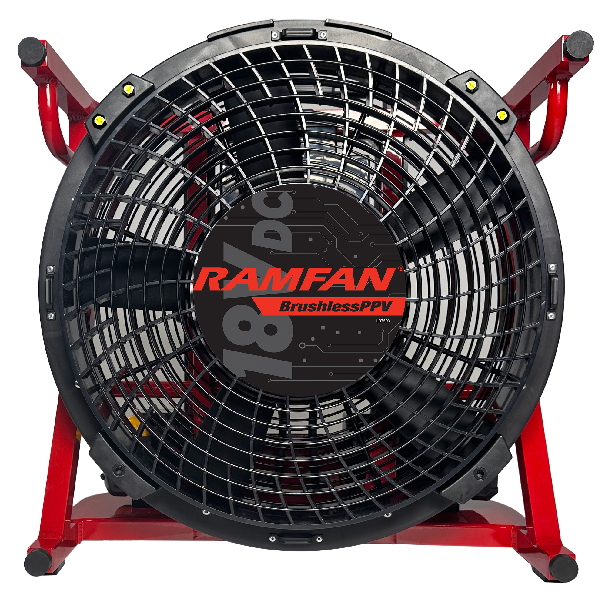 PREZRAČEVALNIK baterijski RAMFAN  EX50Li–18V, brez baterije, nadtlačni