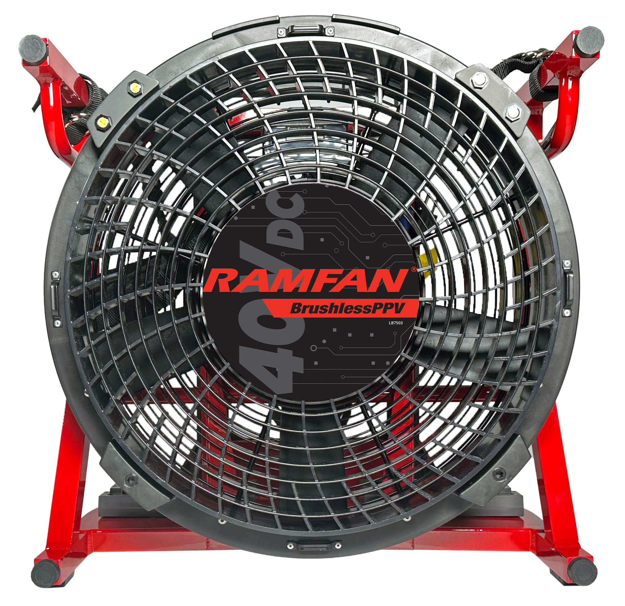 PREZRAČEVALNIK baterijski RAMFAN EX50Li-40V, komplet z baterijo, nadtlačni