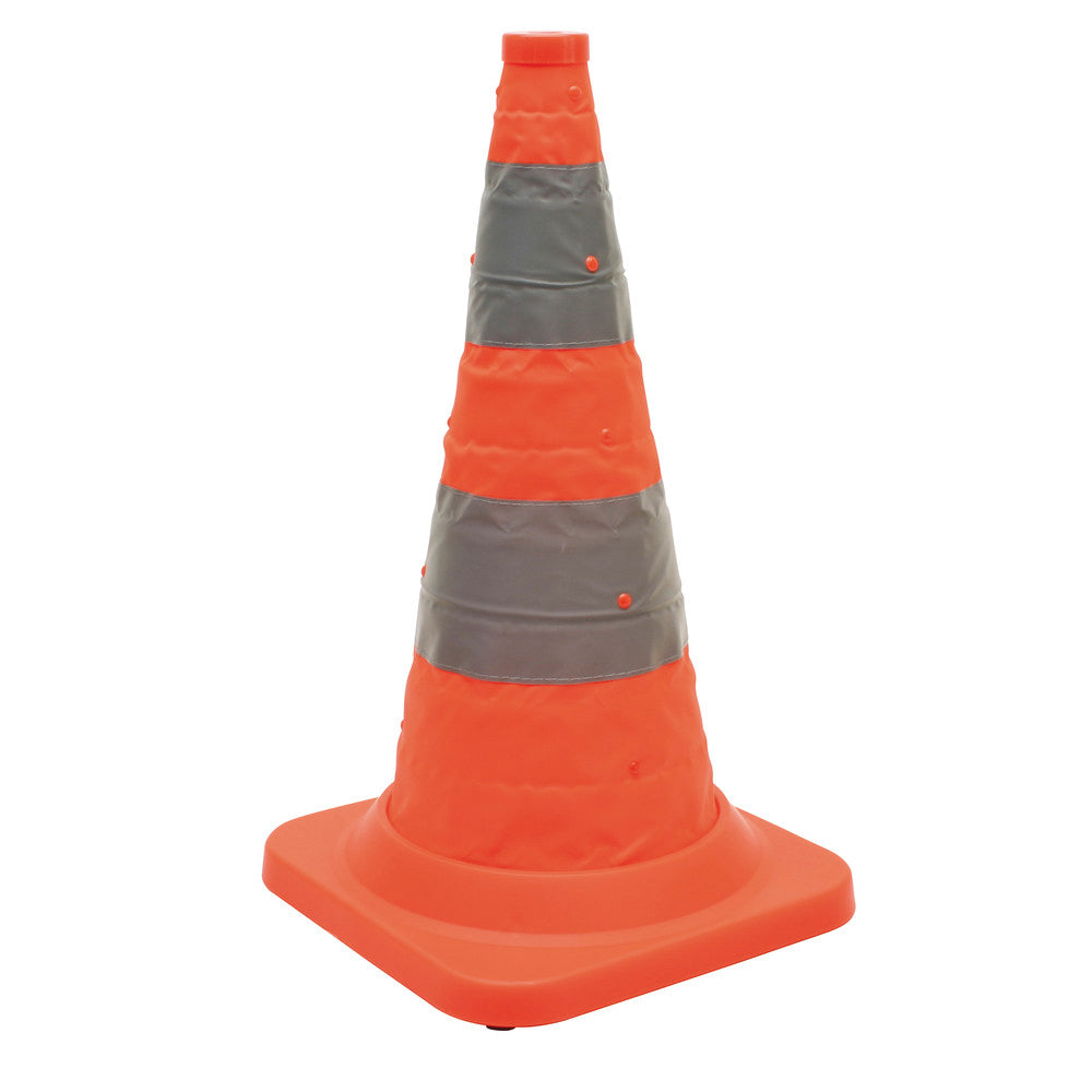 Stožec prometni zložljiv, 50cm