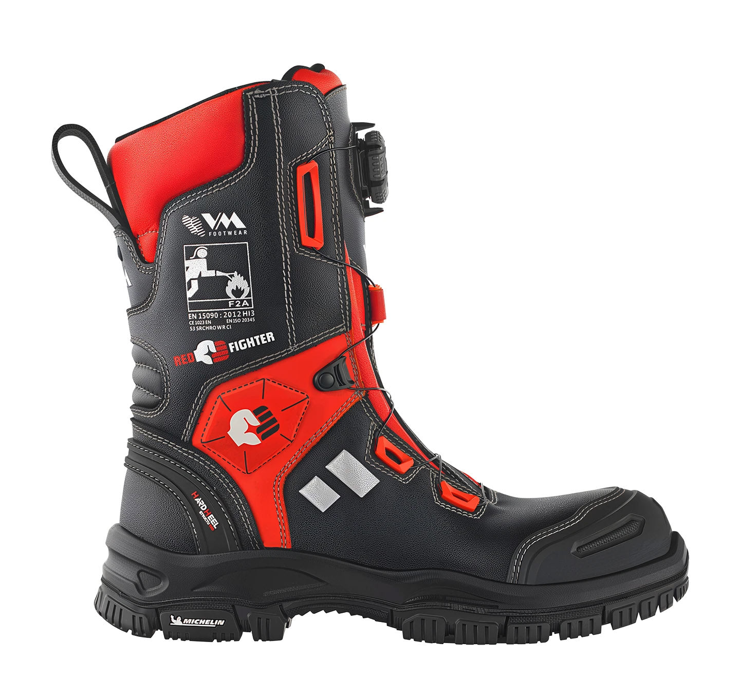 Gasilski škornji RED FIGHTER BOA 6970-S3BOA